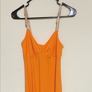 Size Small Long Orange Dress by Susana Monaco